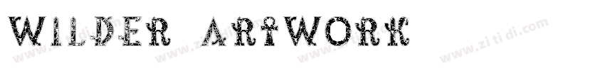 Wilder Artwork字体转换